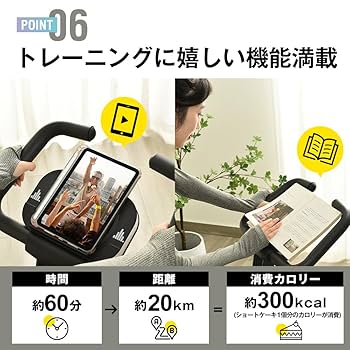 Amazon.co.jp: エアロバイク フィットネスバイク 家庭用 静音